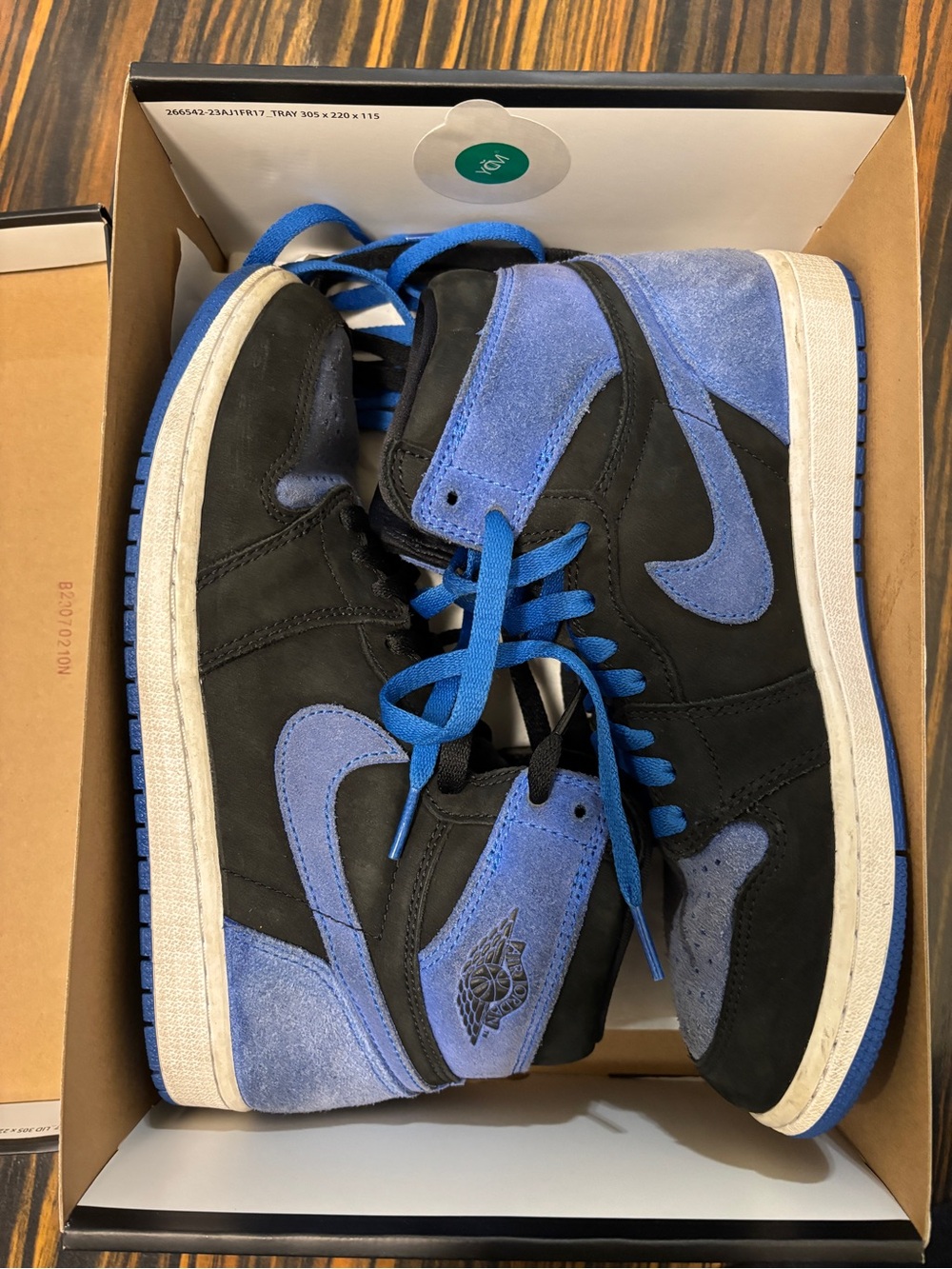 Size 8 - Jordan 1 Retro OG High Royal Reimagined